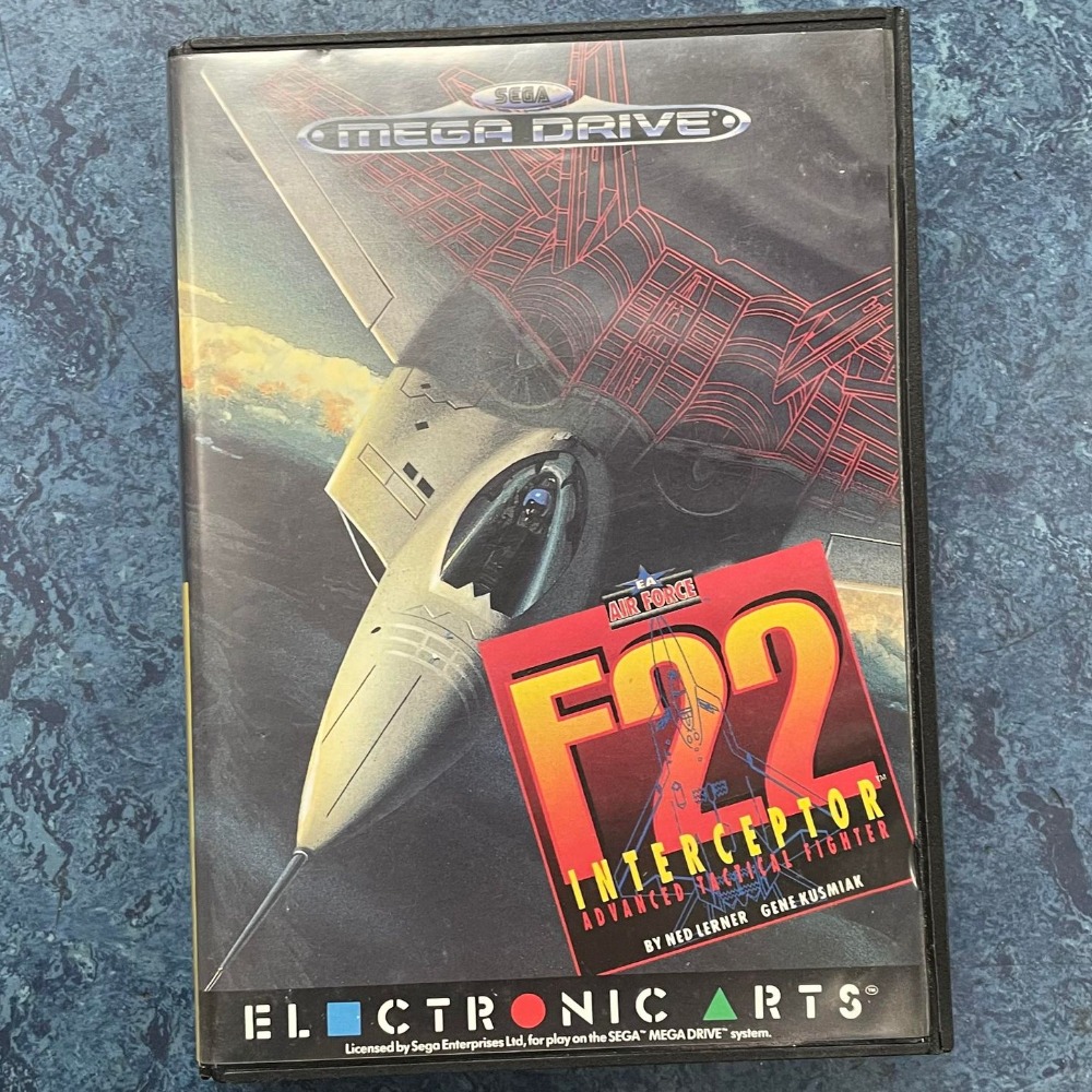F22 Interceptor (sega Genesis, 1991) Original | Cuotas sin interés